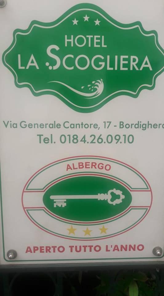 Hotel La Scogliera Bordighera Exteriör bild